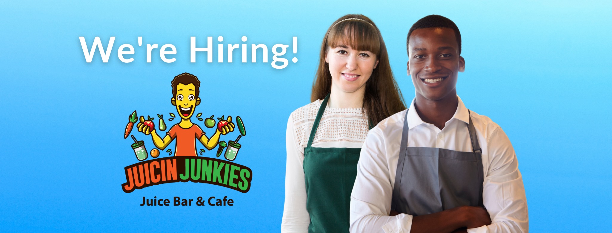 Juicin Junkies Juice Bar Cafe header